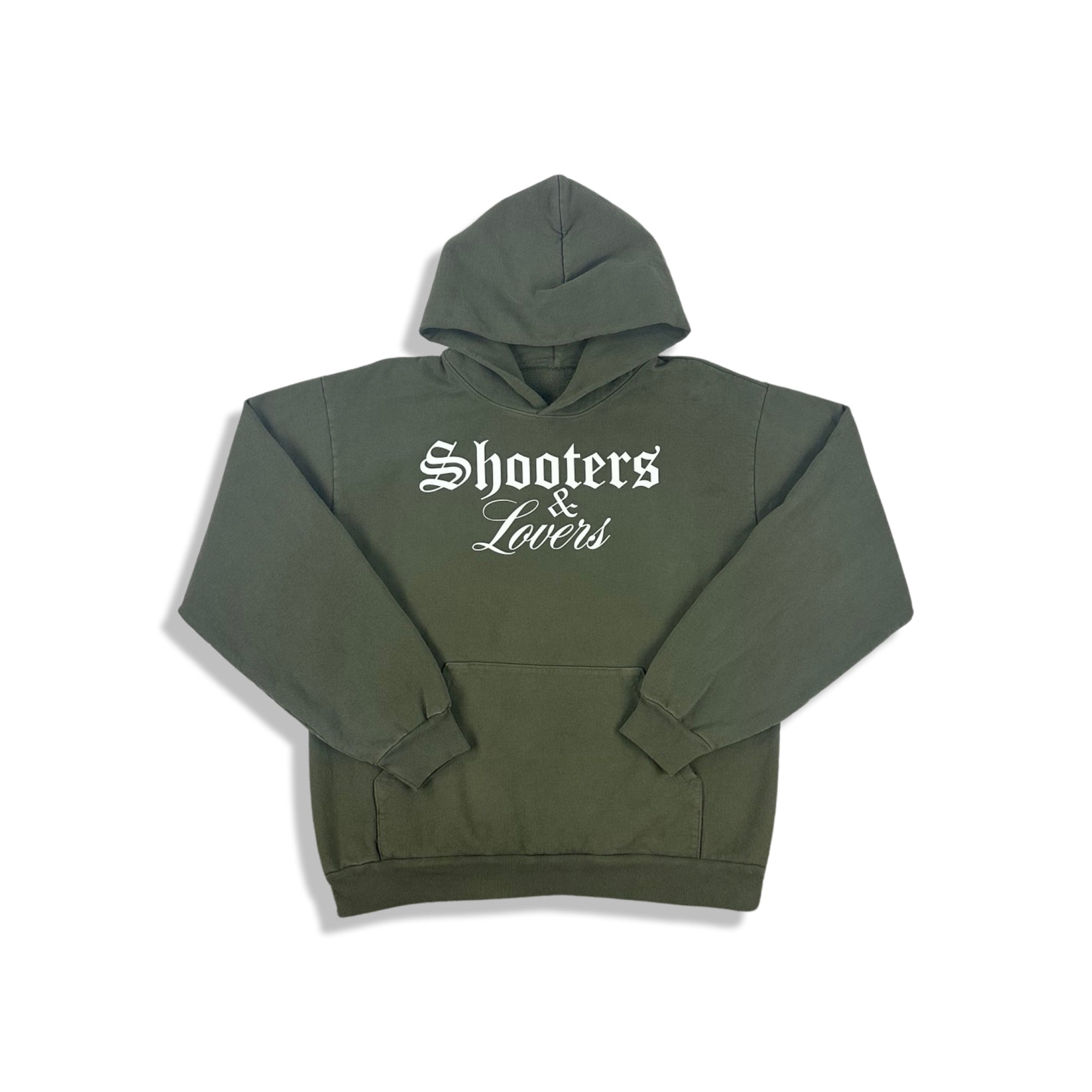 Shooters and Lovers Hoodie (Army Green)