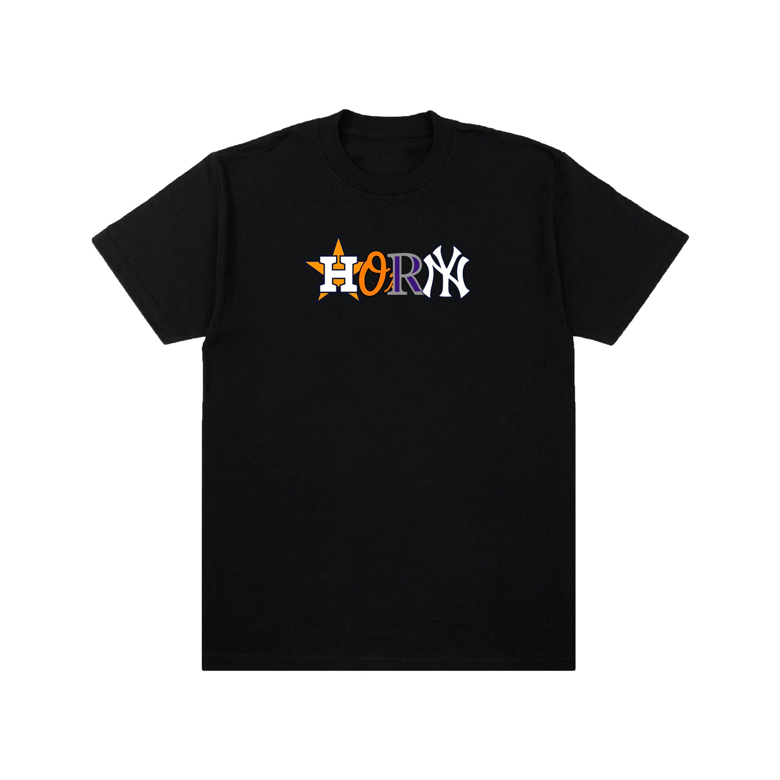 HOR(NY) Tee Black