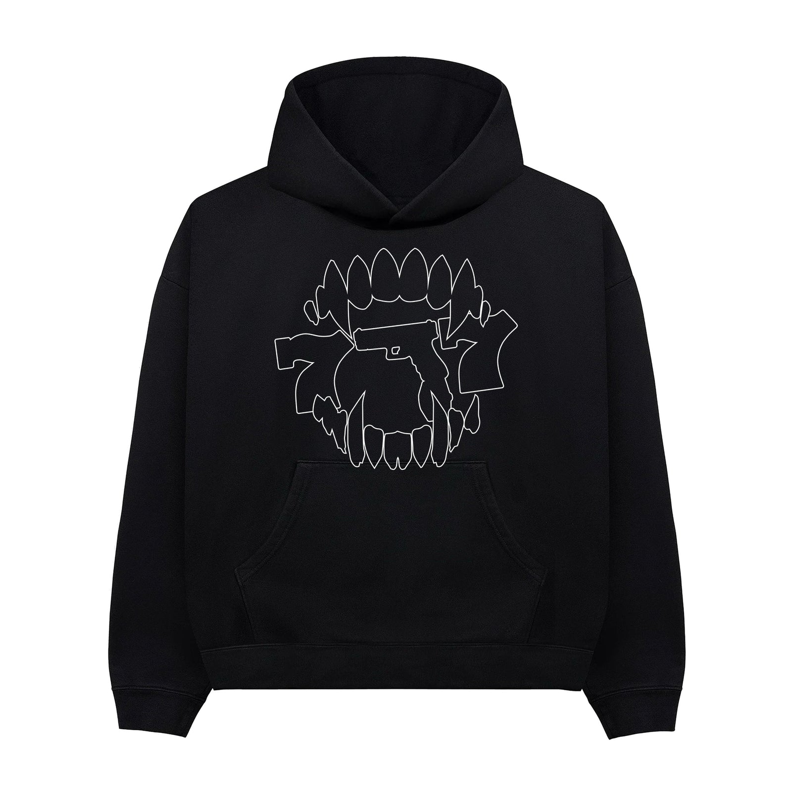 All Bite No Bark Hoodie NO RHINESTONES