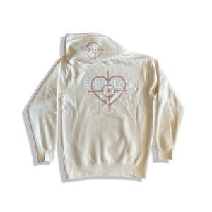 Head Shot Hoodie (Bone)