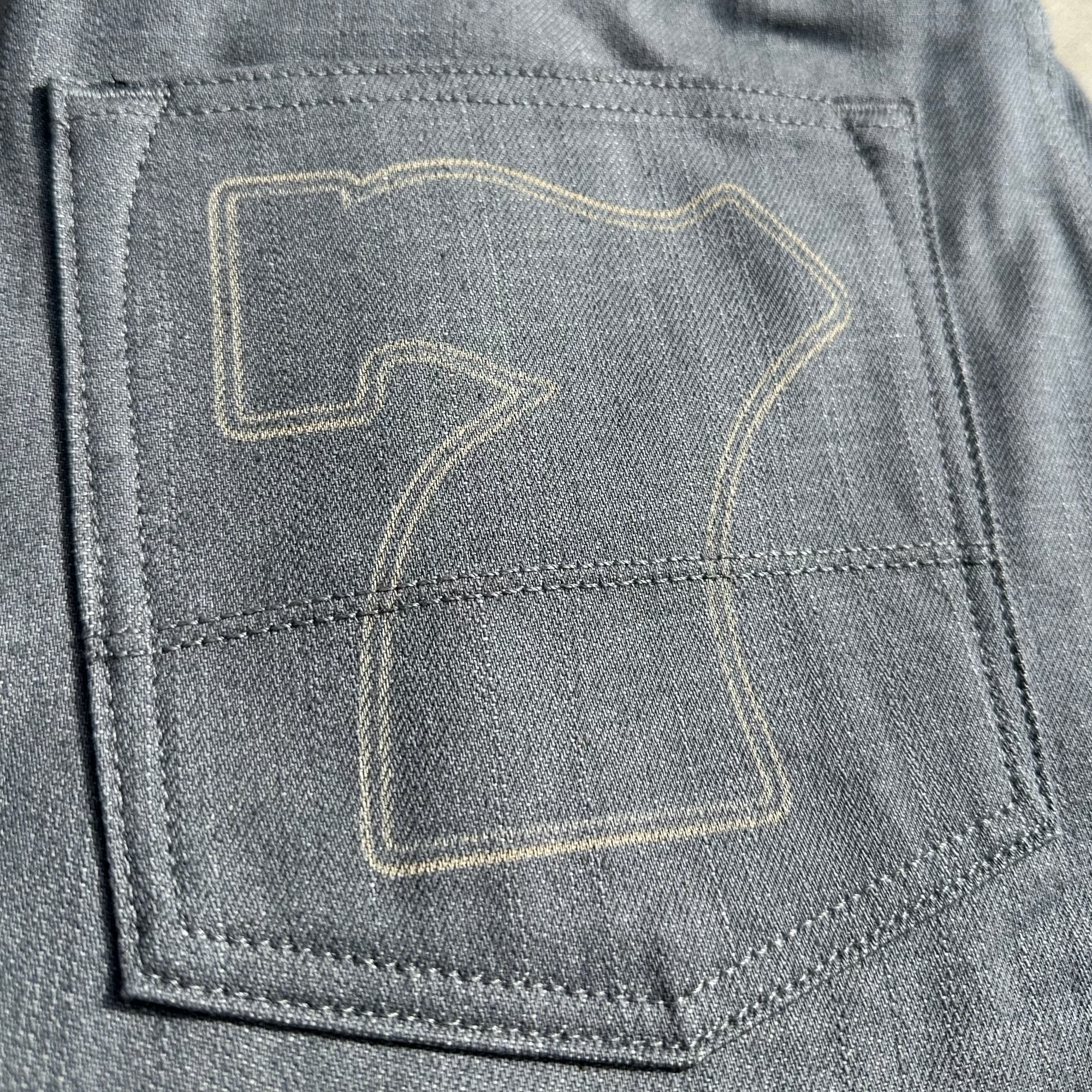 777 Denim (Light Grey)