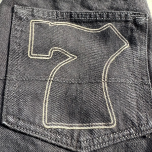 777 Denim (Faded Black)