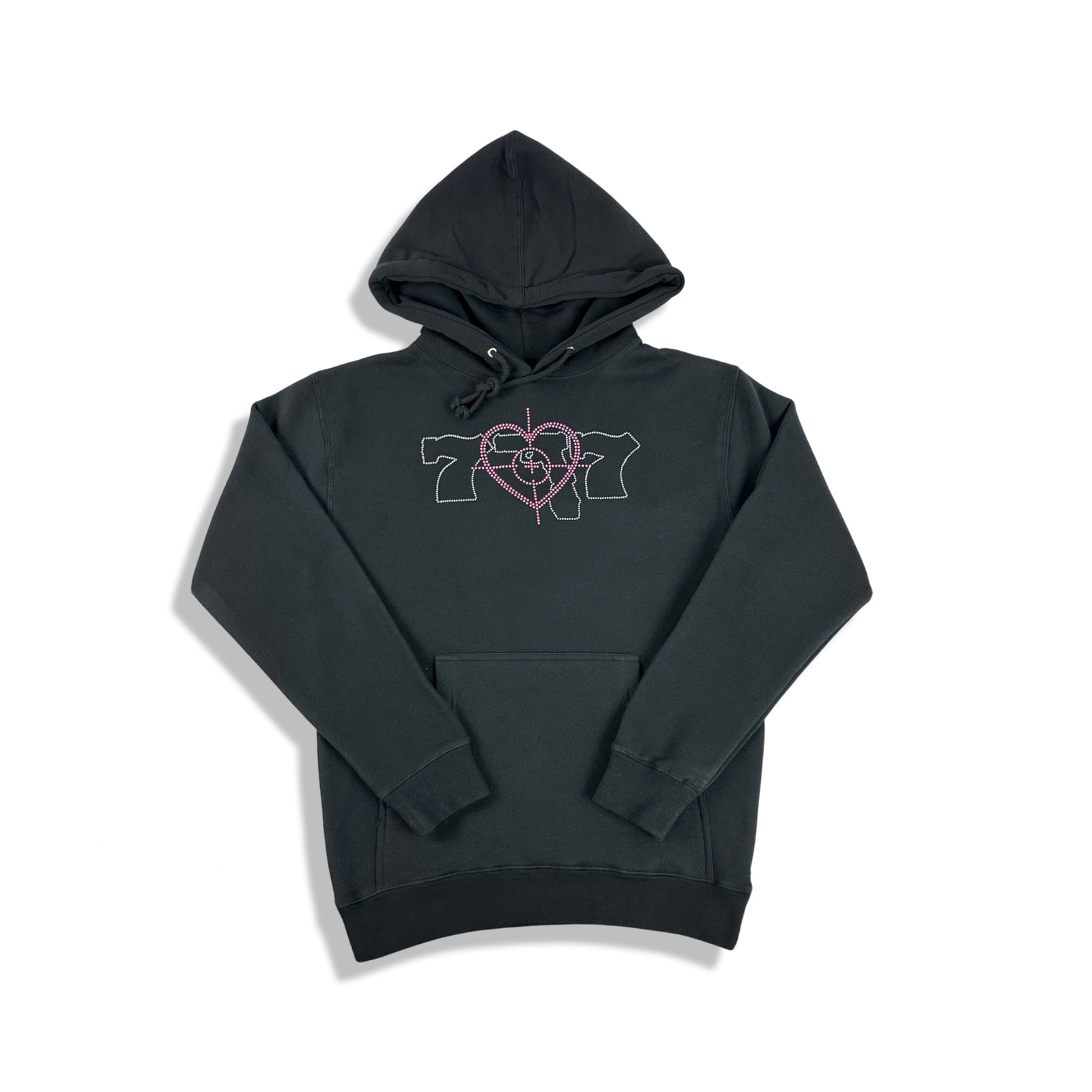 Outline Hoodie (Pink Heart)