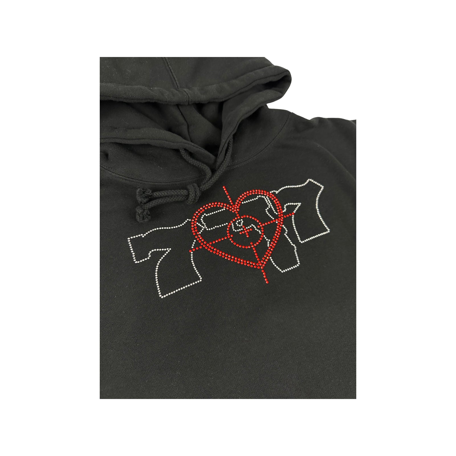 Outline Hoodie (Red Heart)