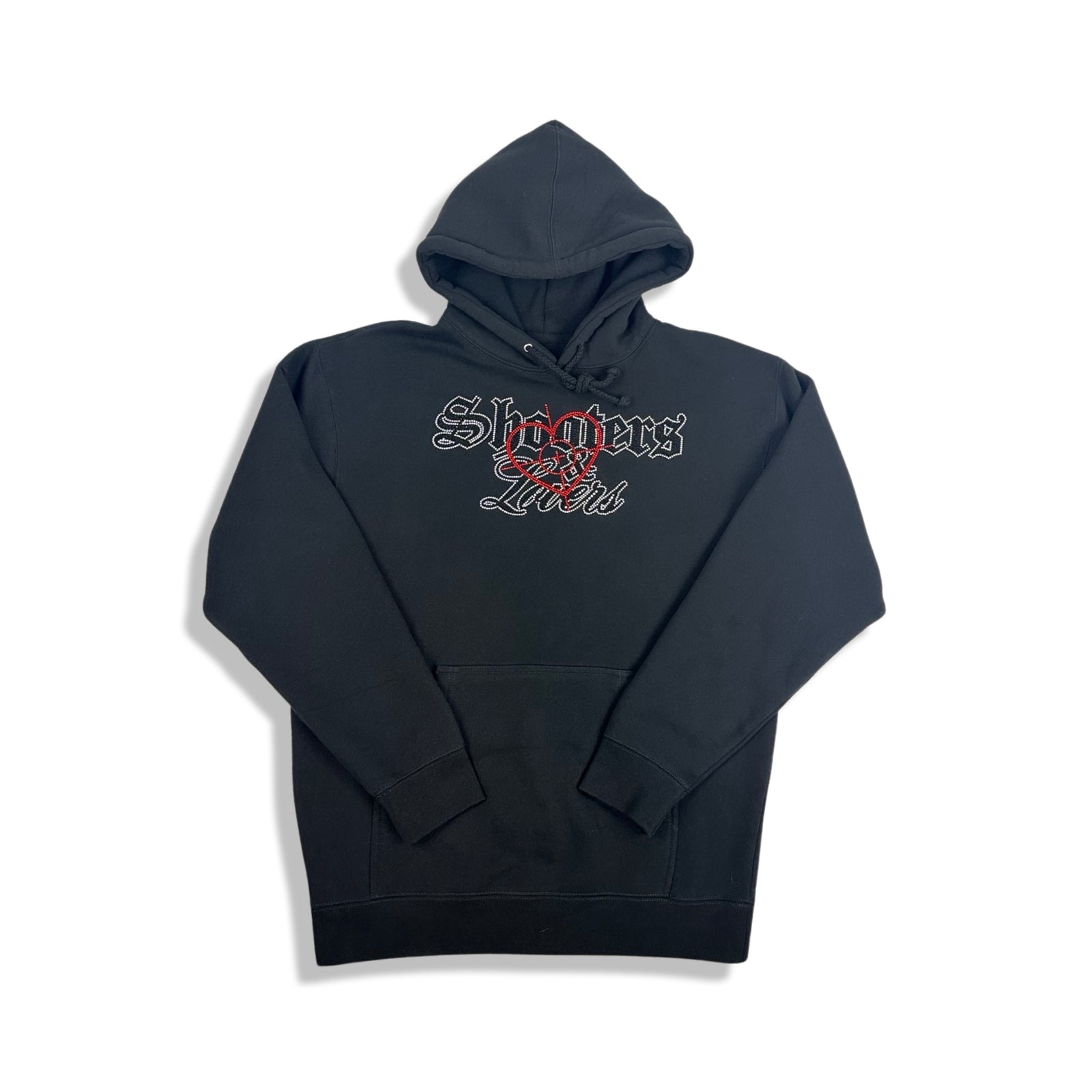 Shooters and Lovers Rhinestone Hoodie