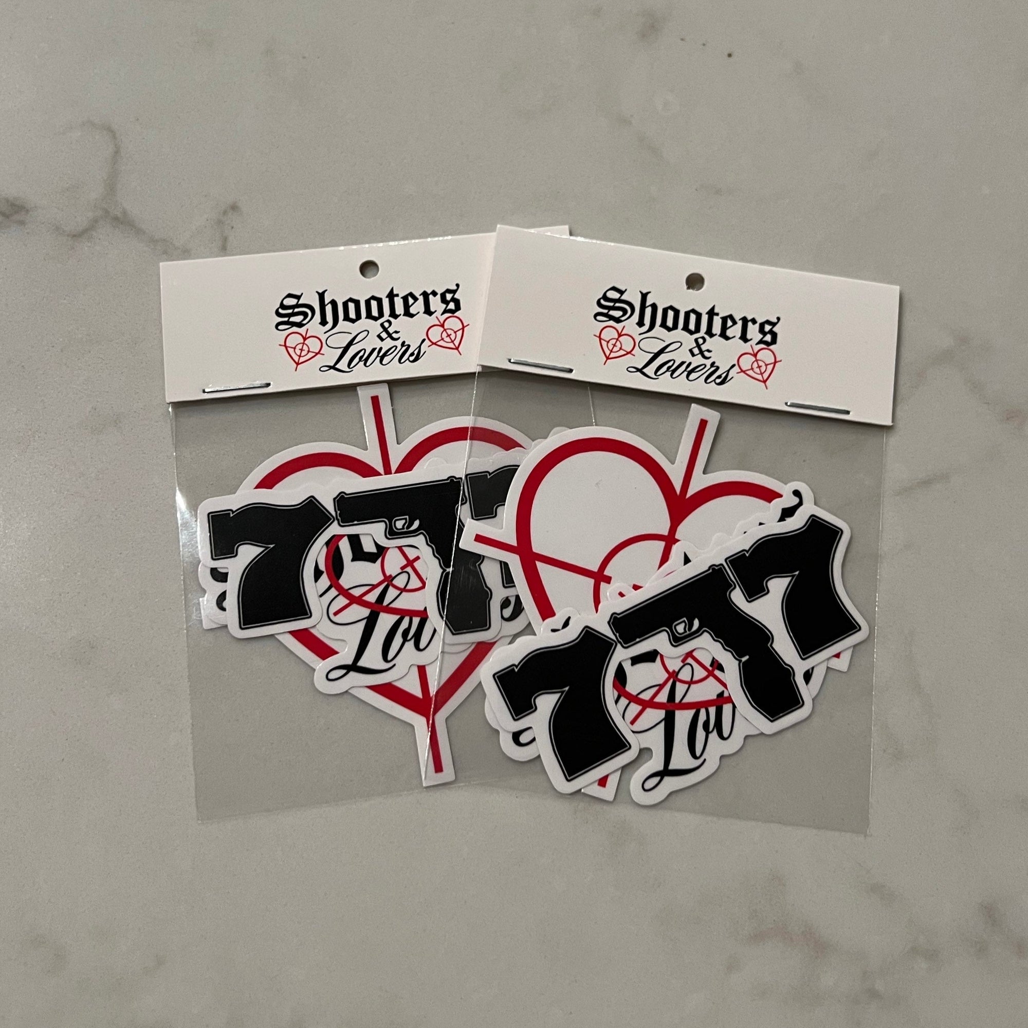 Shooters and Lovers Sticker Pack (2 Packs)